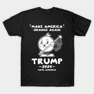 Make America Orange Trump 2024 Trump Save America T-Shirt